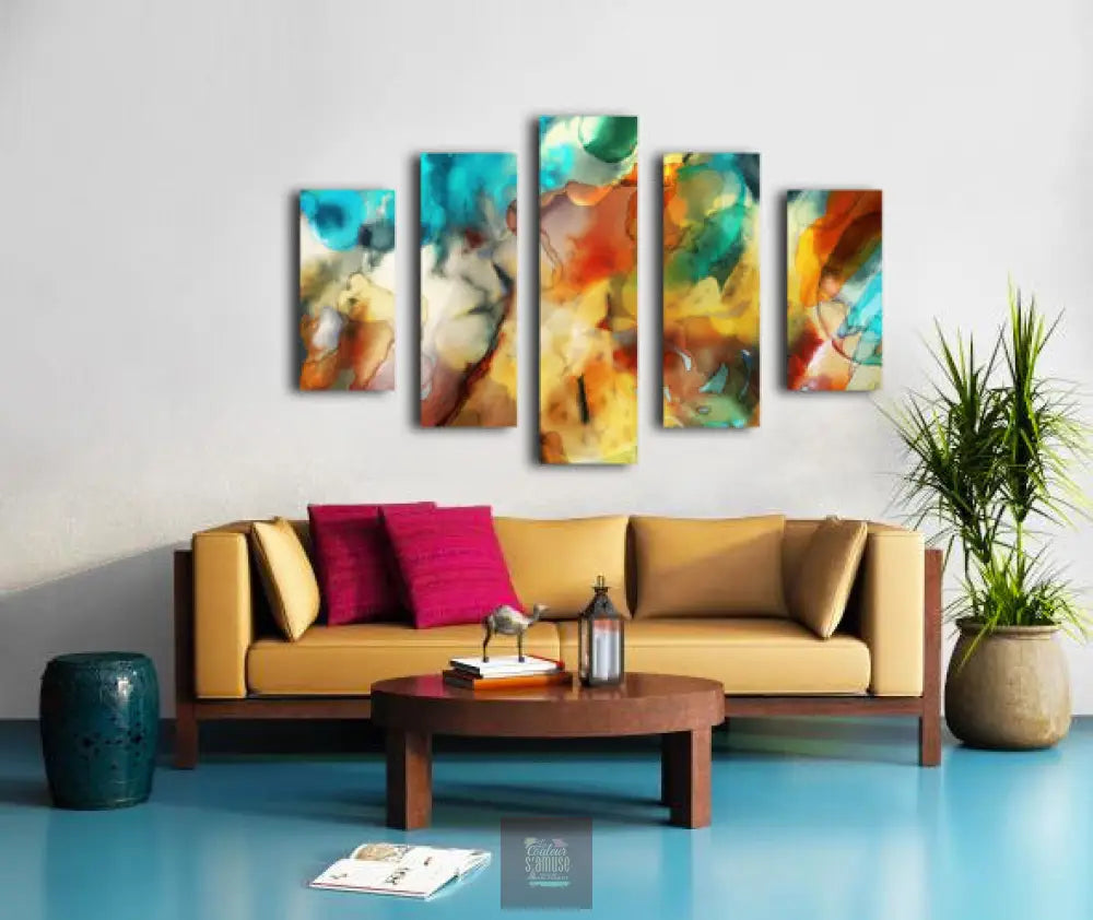 Basculement vers l’inconnu Canvas