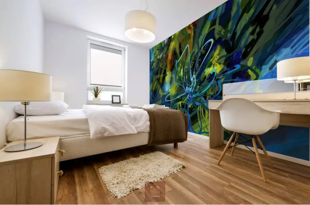 Eclosion Lumineuse Canvas