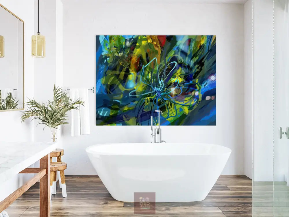 Eclosion Lumineuse Canvas
