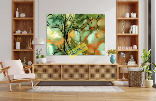 Eveil De La Nature Canvas