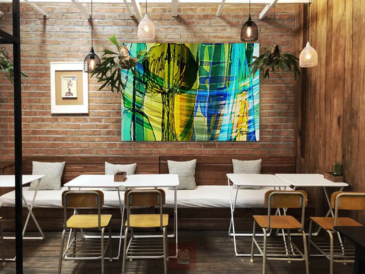 La lumière danse Canvas