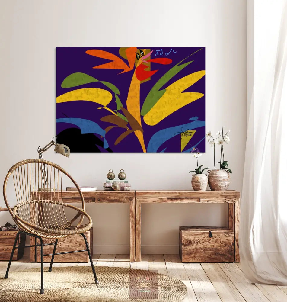 L’éveil du coq Canvas