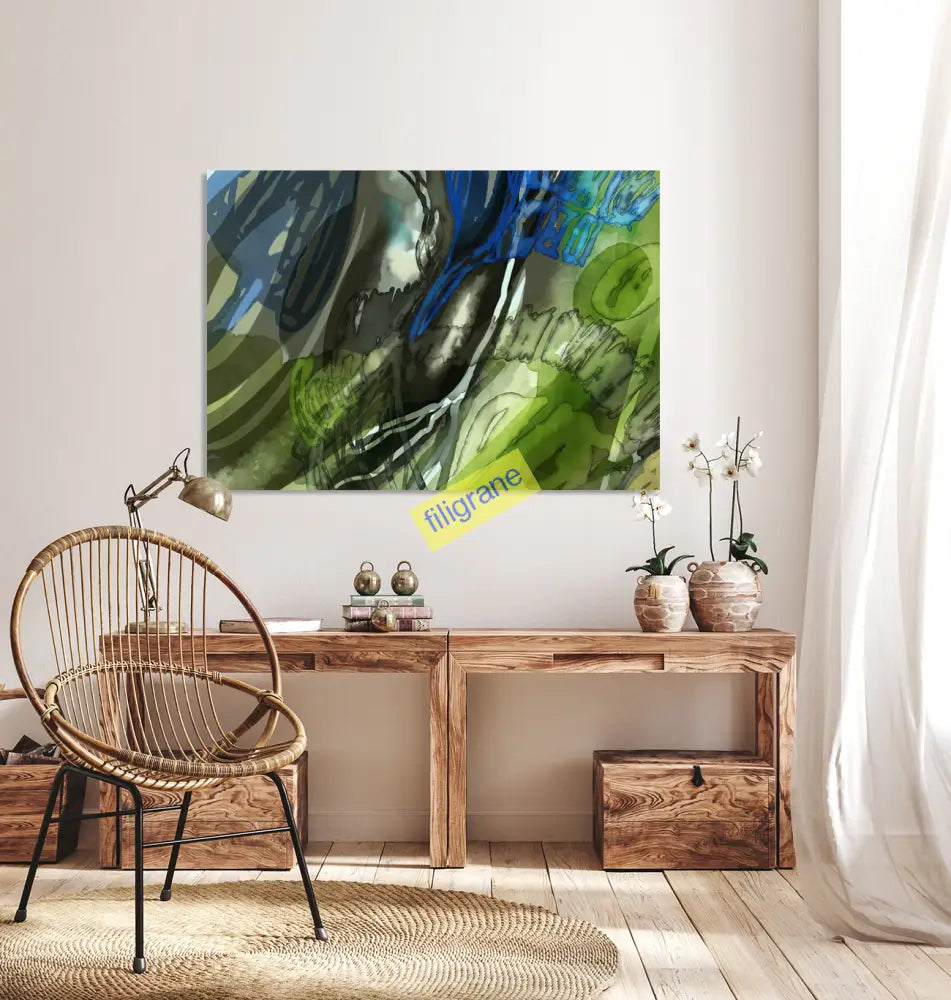 Onde Vivante Canvas