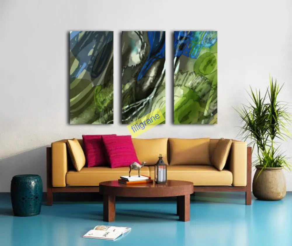 Onde Vivante Canvas
