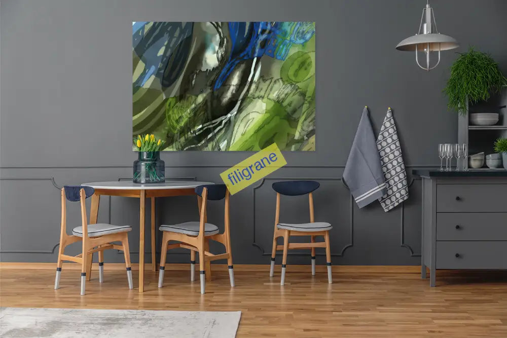 Onde Vivante Canvas