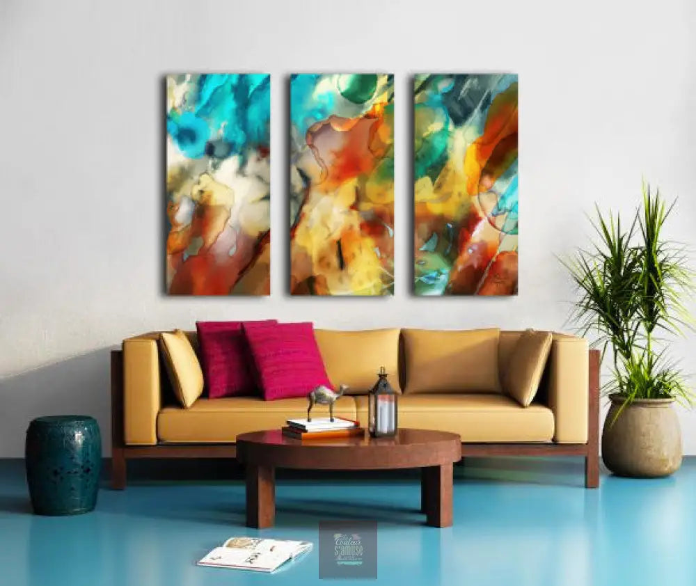 Basculement vers l’inconnu Canvas