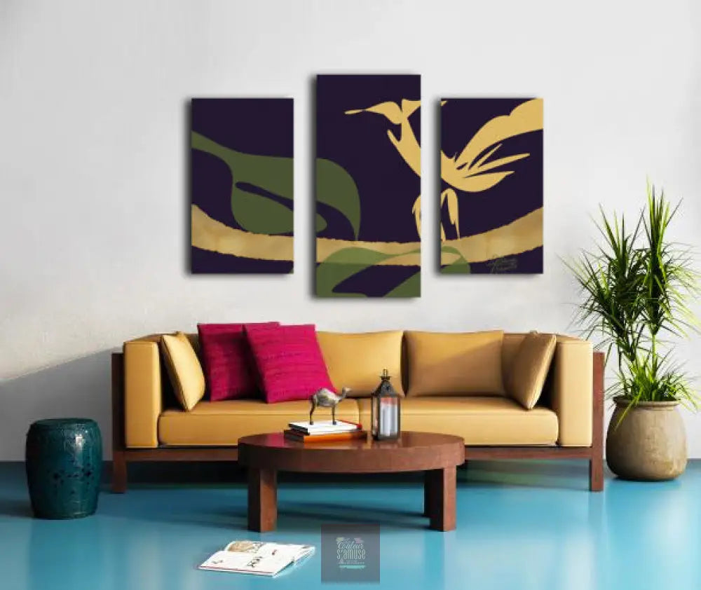 Eclat de liberte Canvas