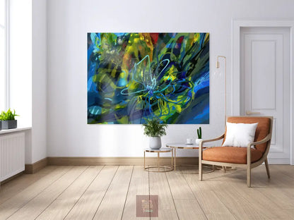 Eclosion Lumineuse Canvas