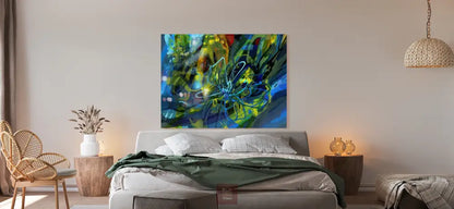 Eclosion Lumineuse Canvas