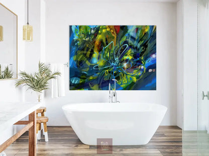 Eclosion Lumineuse Canvas