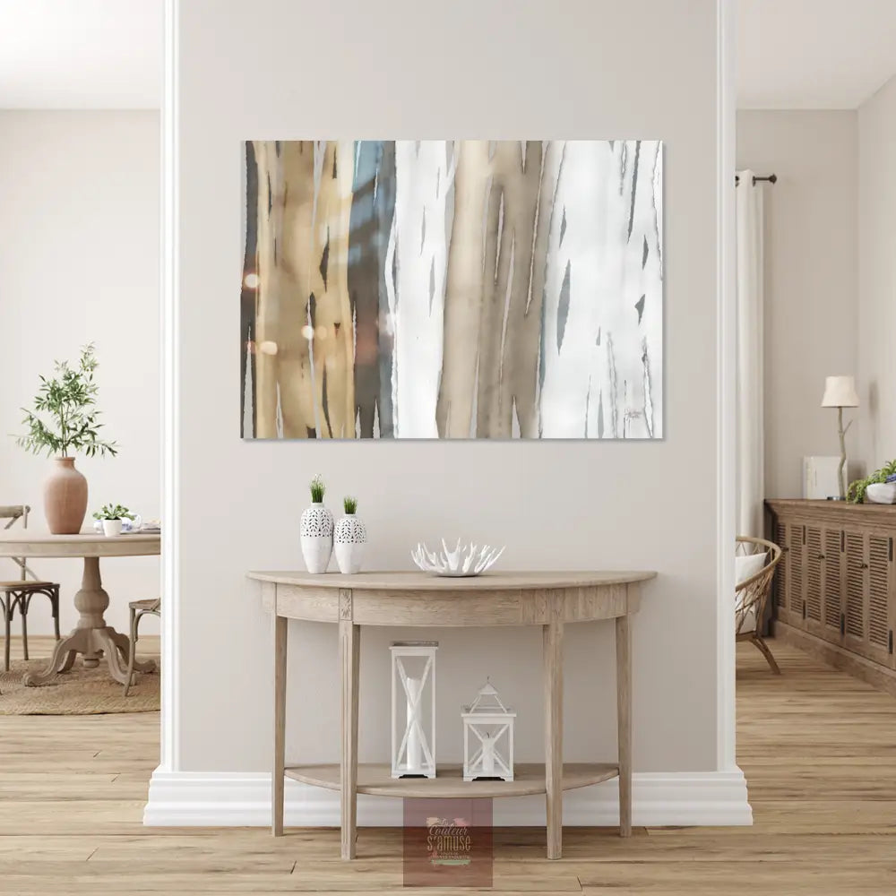 Écorces du silence Canvas