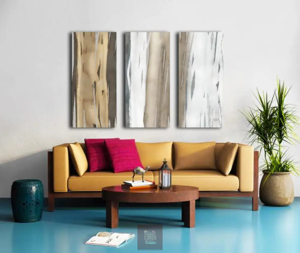 Écorces du silence Canvas