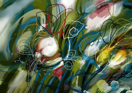 Energie Florale Canvas