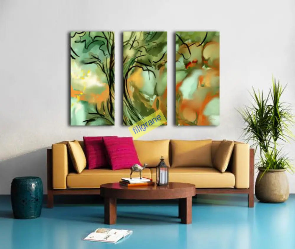 Eveil De La Nature Canvas