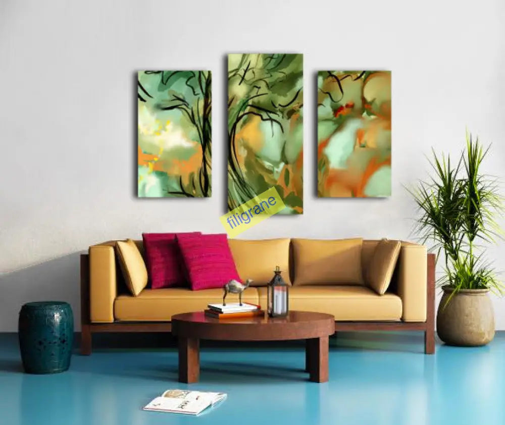 Eveil De La Nature Canvas