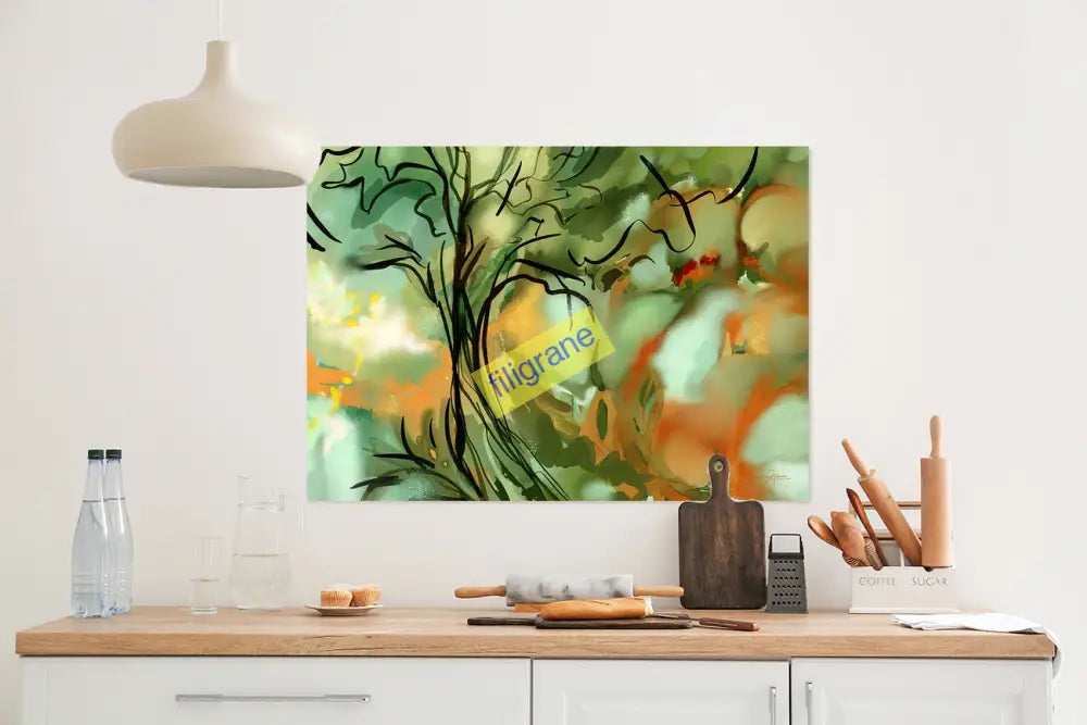 Eveil De La Nature Canvas