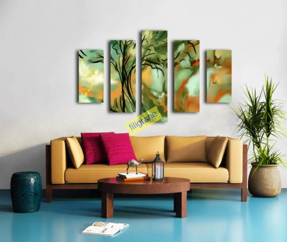 Eveil De La Nature Canvas