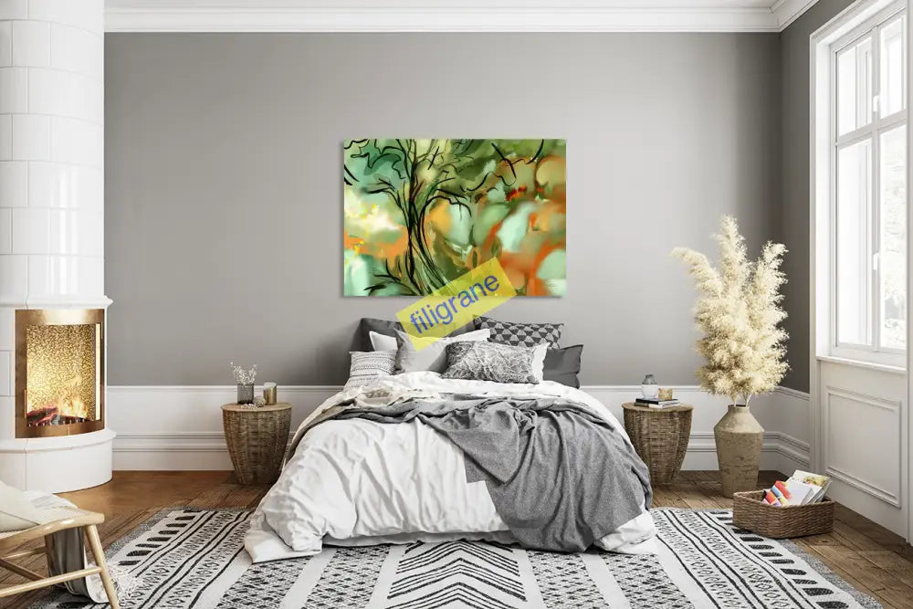 Eveil De La Nature Canvas