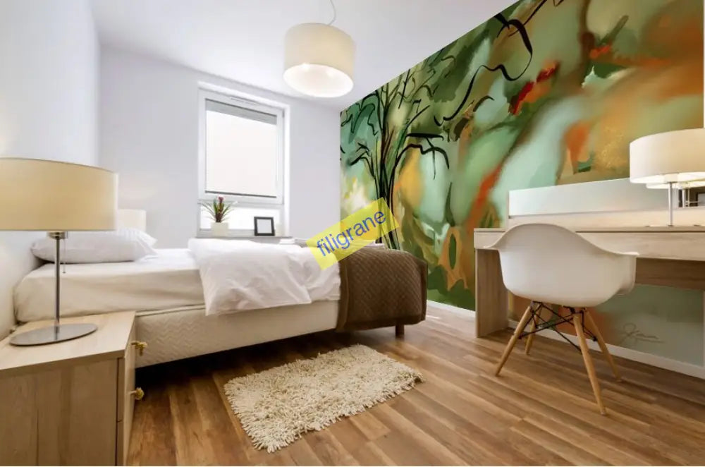 Eveil De La Nature Canvas