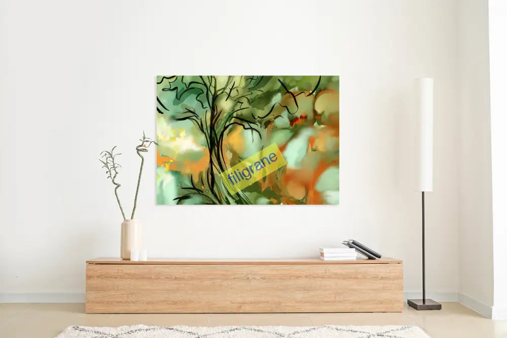 Eveil De La Nature Canvas