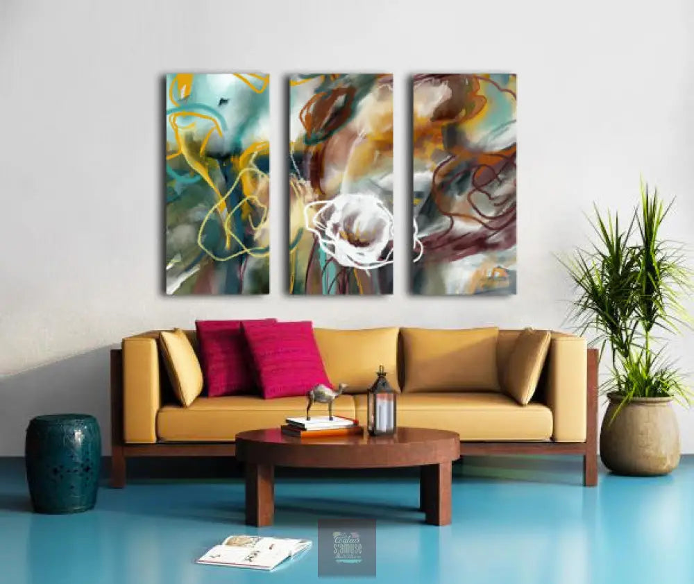 Floraison Mystique Canvas