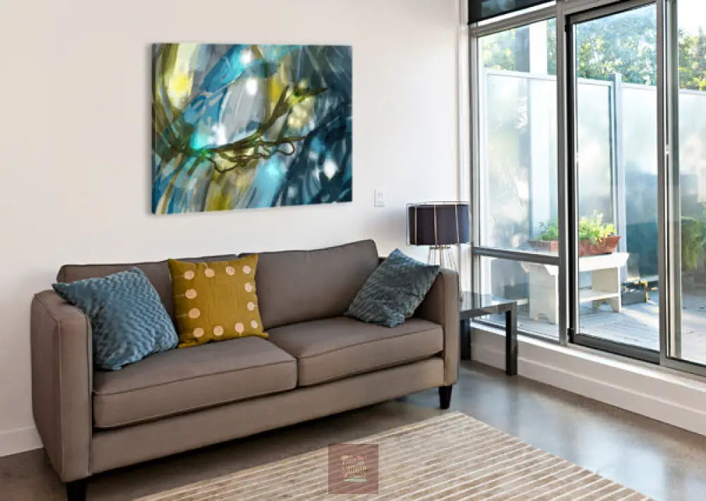 Frissons Lumineux Canvas