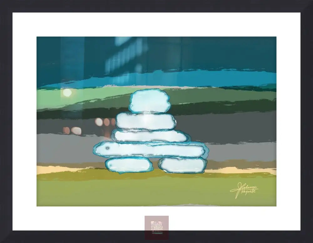 Gardiens des horizons Toile encadré ; pour achat; voir la page ’information’ du menu / 24in x 17in Canvas