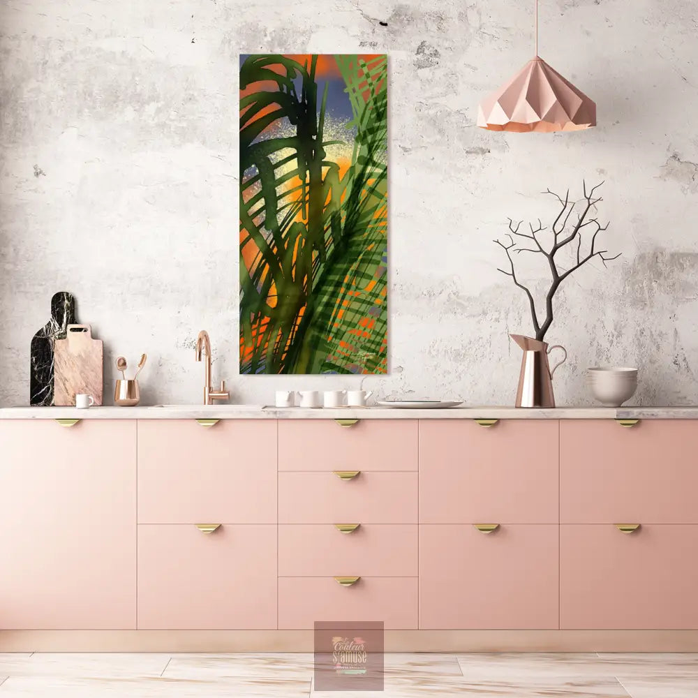 Jardin Du Crepuscule. Canvas