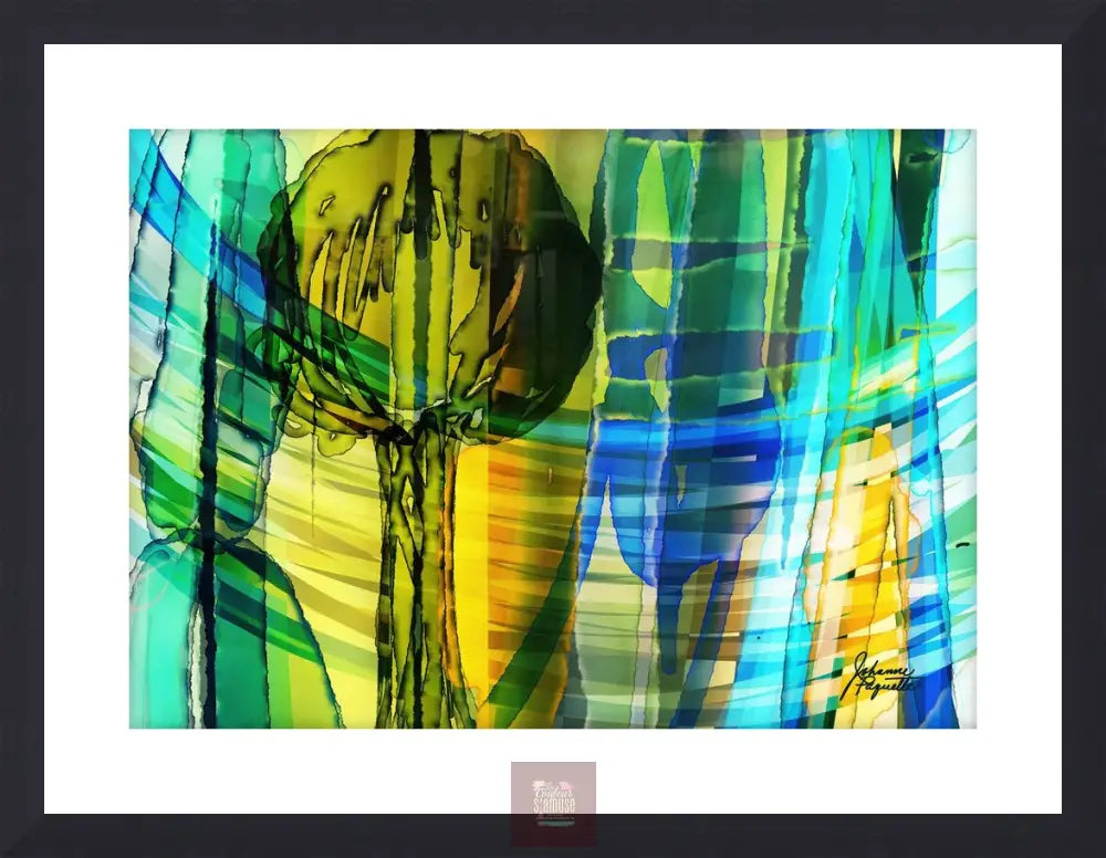 La lumière danse Toile encadré ; pour achat; voir la page ’information’ du menu / 24in x 17in Canvas