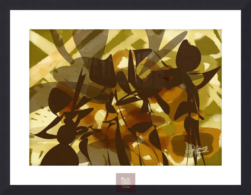 La musique de l’esprit Toile encadré ; pour achat; voir la page ’information’ du menu / 24in x 17in Canvas