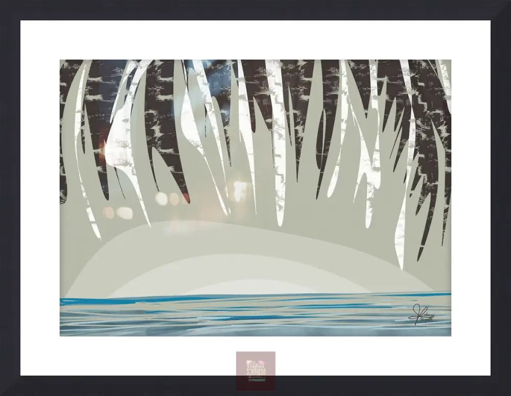 La voûte australe Toile encadré ; pour achat; voir la page ’information’ du menu / 24in x 17in Canvas