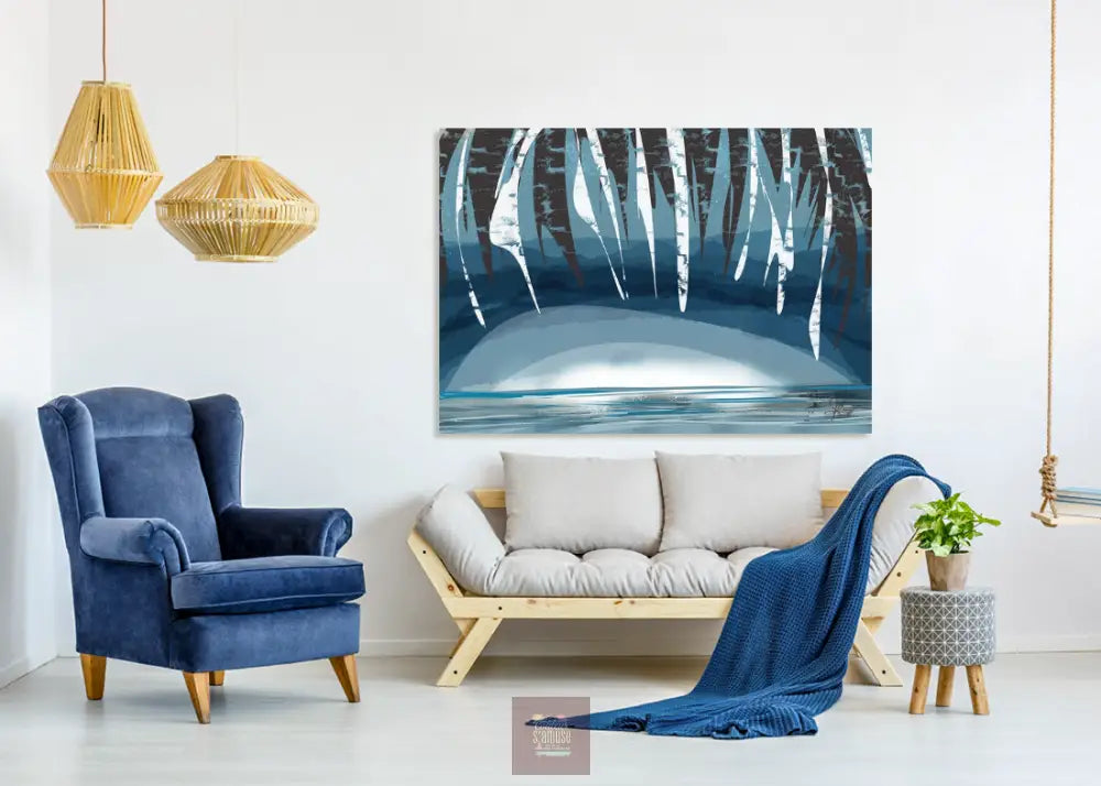 La voûte boréale Canvas