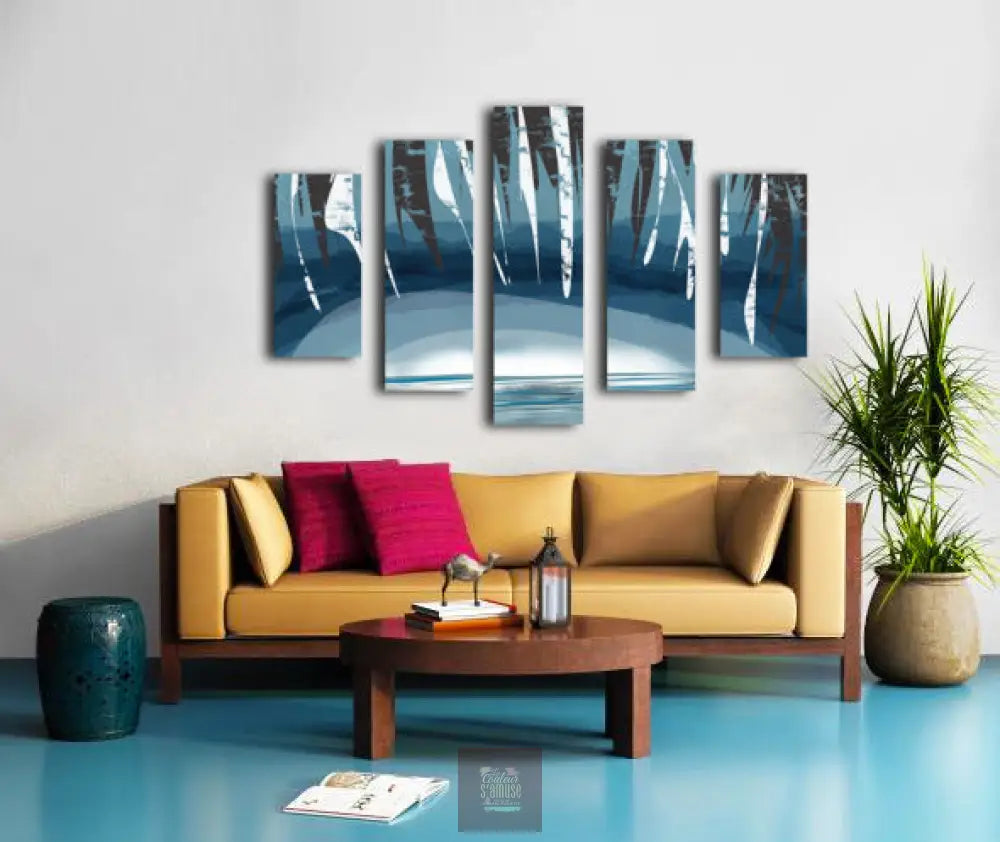 La voûte boréale Canvas