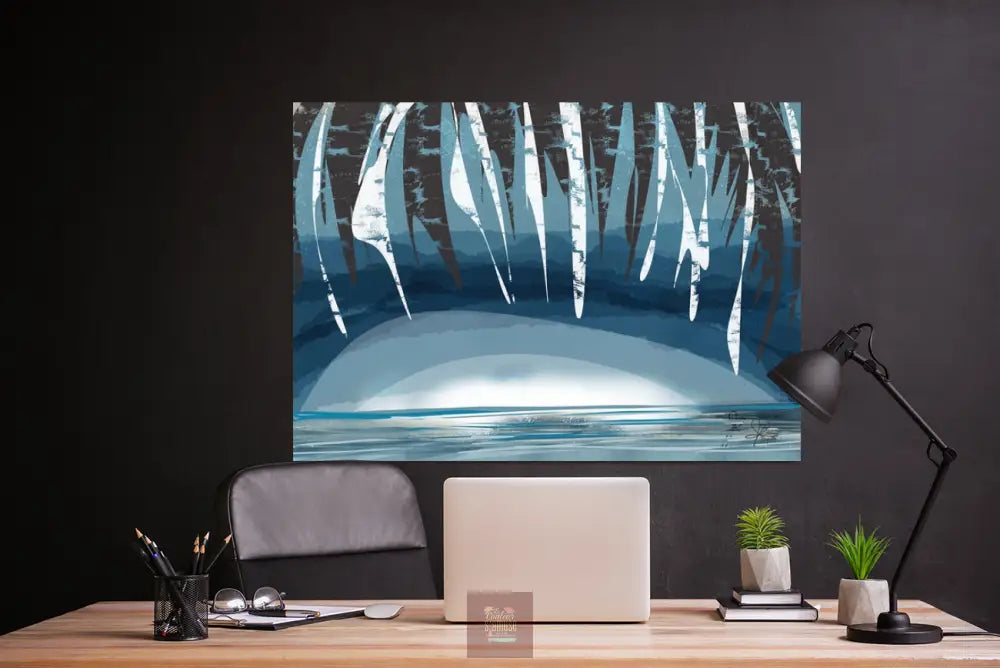 La voûte boréale Canvas