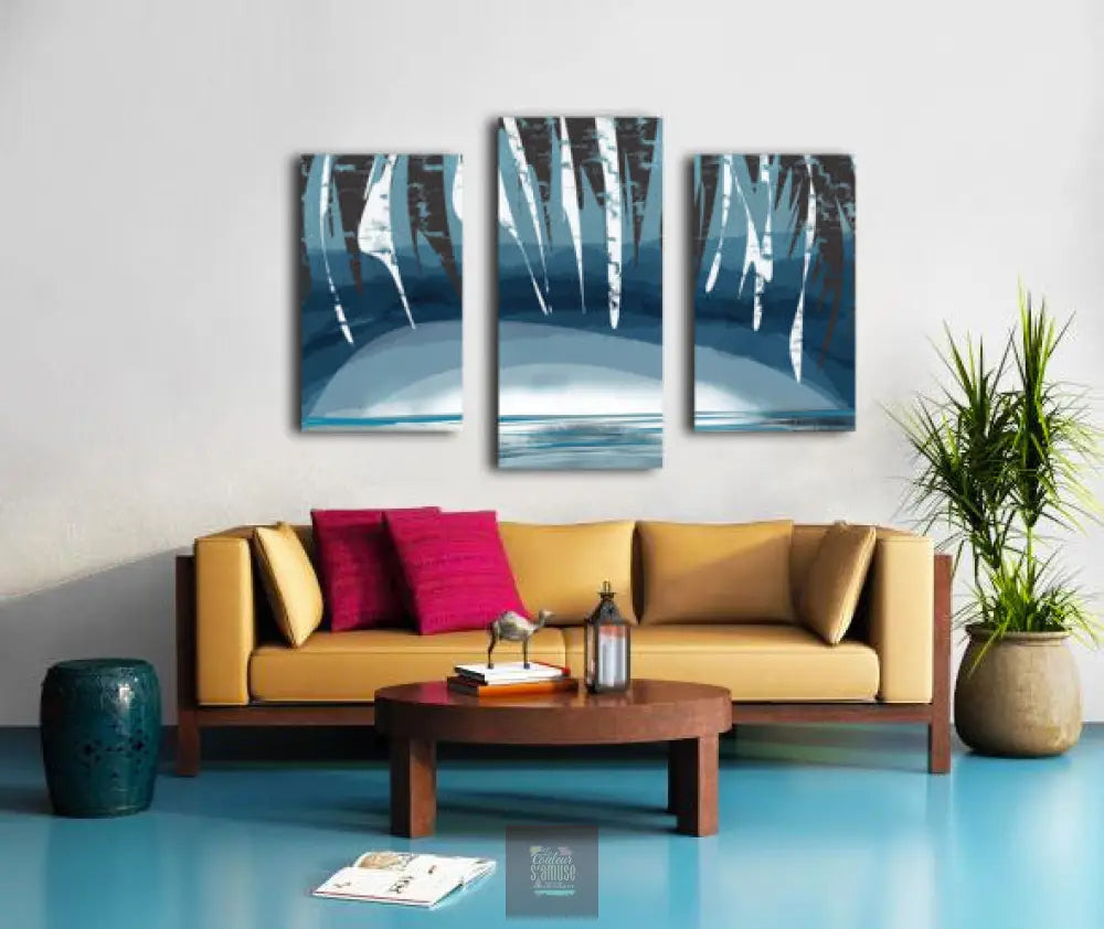 La voûte boréale Canvas