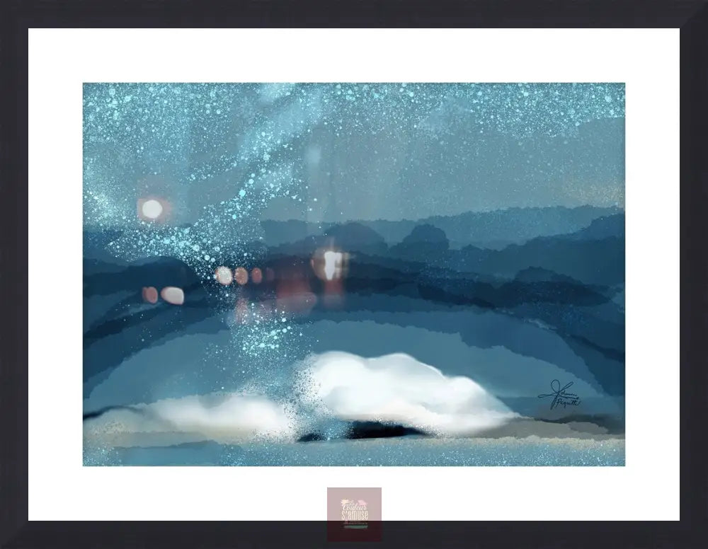 L’esprit viens Toile encadré ; pour achat; voir la page ’information’ du menu / 24in x 17in Canvas