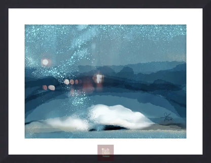 L’esprit viens Toile encadré ; pour achat; voir la page ’information’ du menu / 24in x 17in Canvas