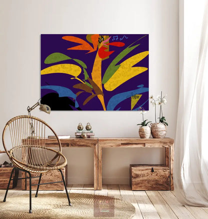 L’éveil du coq Canvas