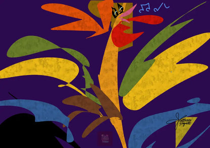 L’éveil du coq Canvas
