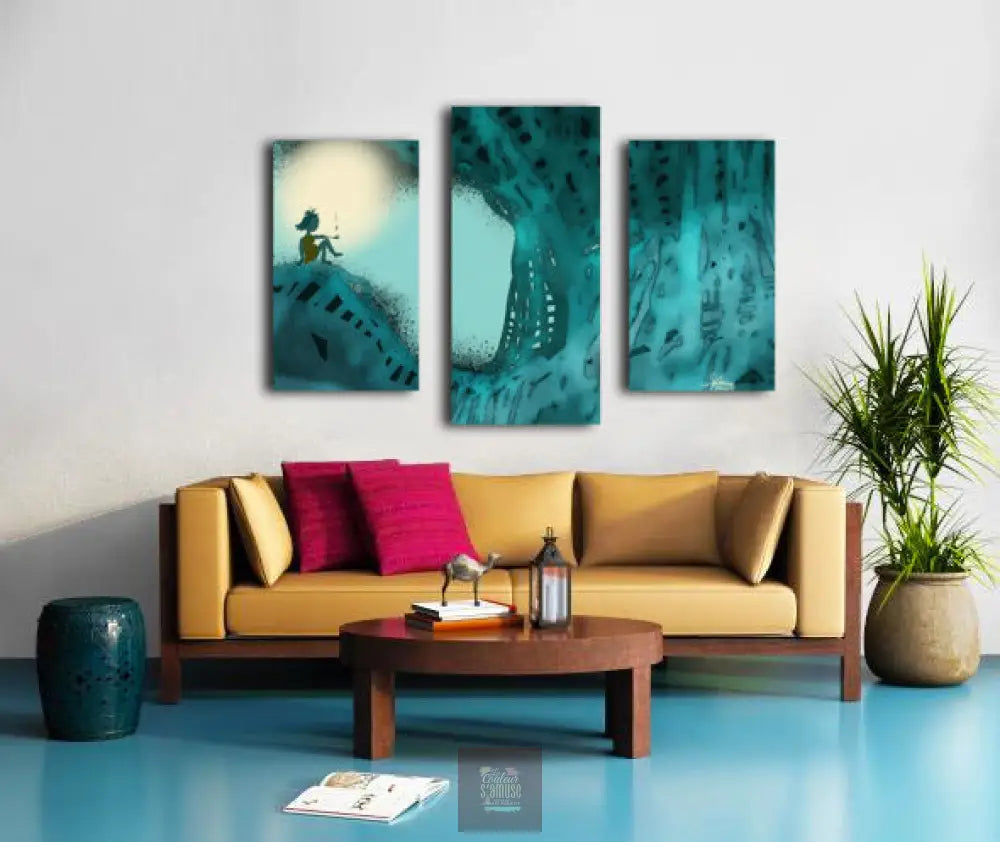 L’insouciance Canvas