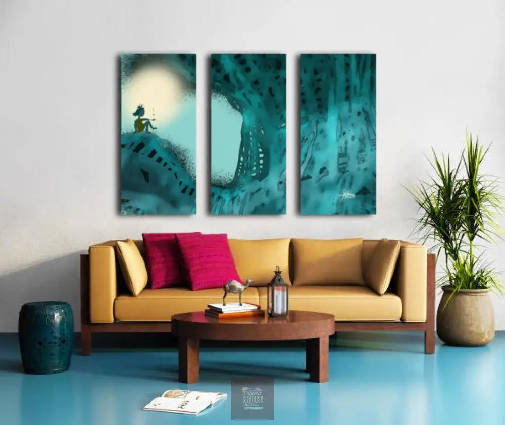 L’insouciance Canvas