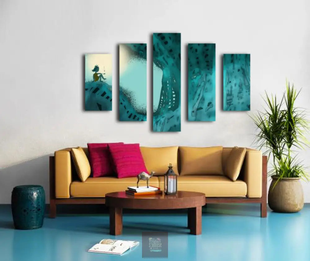L’insouciance Canvas