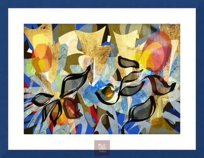 L’or dans Le tumulte Canvas