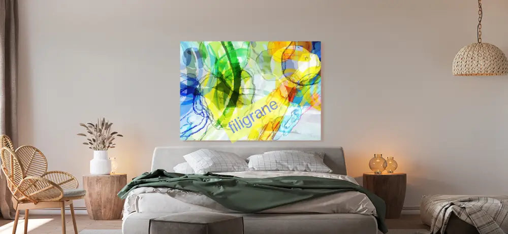 Lumière en exil Canvas
