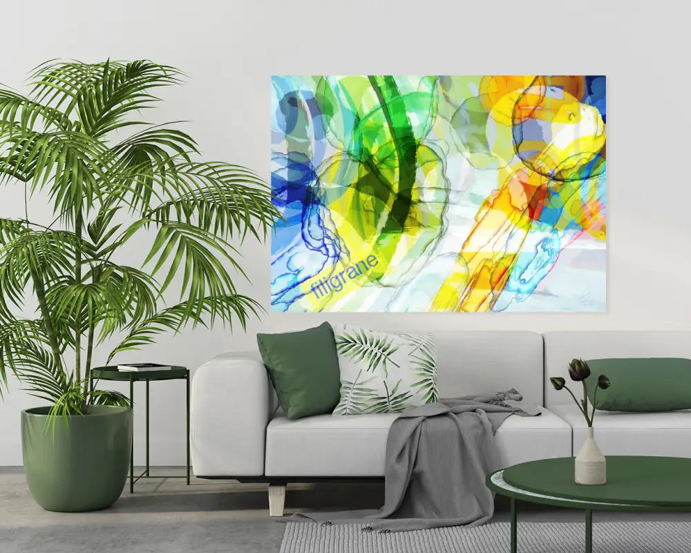 Lumière en exil Canvas
