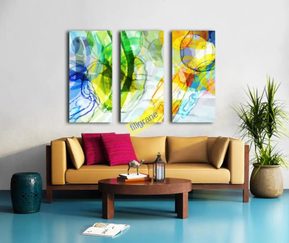 Lumière en exil Canvas