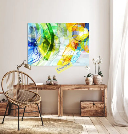 Lumière en exil Canvas