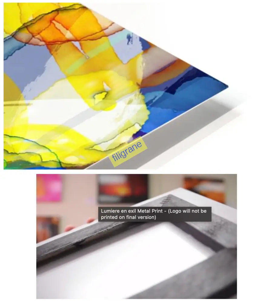 Lumière en exil Canvas