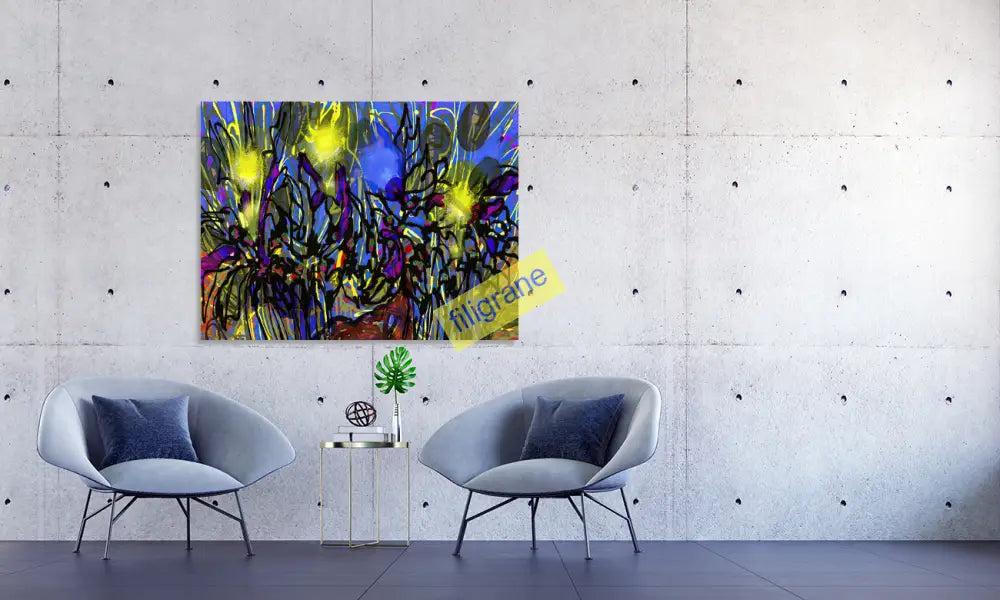 Lumieres Sauvages Canvas