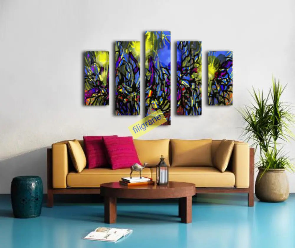 Lumieres Sauvages Canvas
